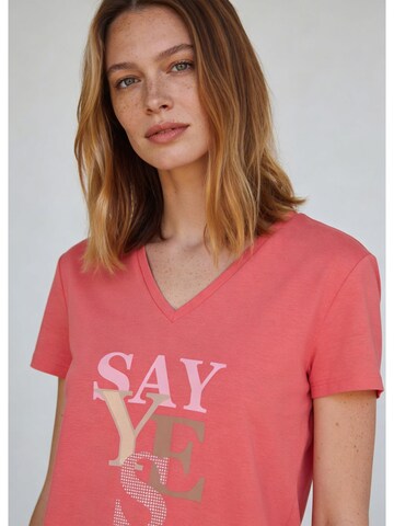 MORE & MORE Shirt in Red: front