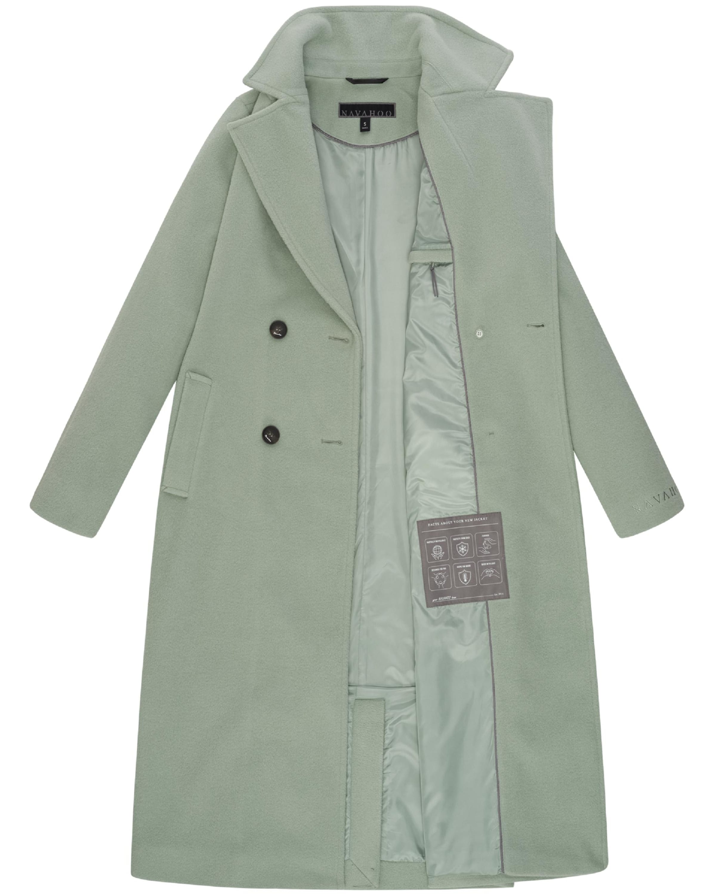zaļš NAVAHOO Starpsezonu mētelis 'Sternlein 14'