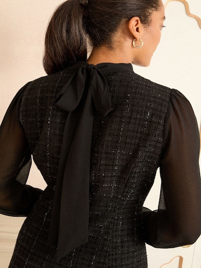 love & roses Dress in Black / Silver, Item view