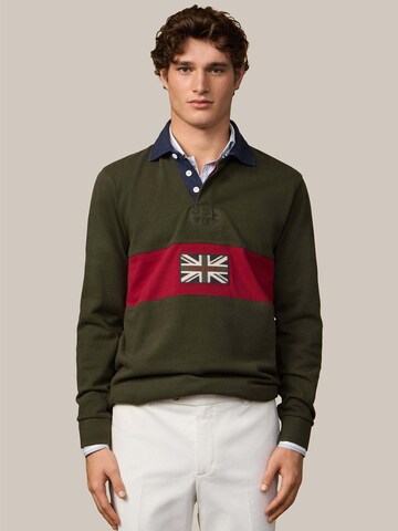 T-Shirt Hackett London en vert : devant