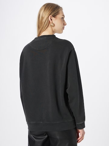 Goldgarn Sweatshirt in Schwarz