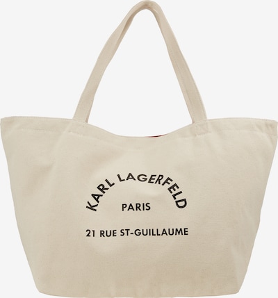 Karl Lagerfeld Ostoskassi 'K/Rue St-Guillaume' koossa One Size värissä nude / musta, Tuotenäkymä