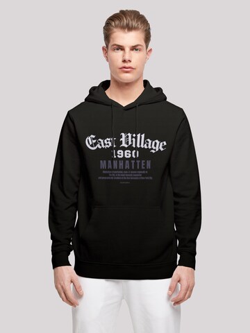 F4NT4STIC Sweatshirt 'Manhatten' in Zwart: voorkant