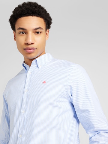 Coupe regular Chemise 'Essential' SCOTCH & SODA en bleu