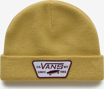 Bonnet VANS en jaune : devant