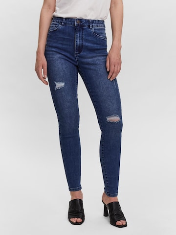 VERO MODA Skinny Jeans 'Sophia' in Blauw: voorkant