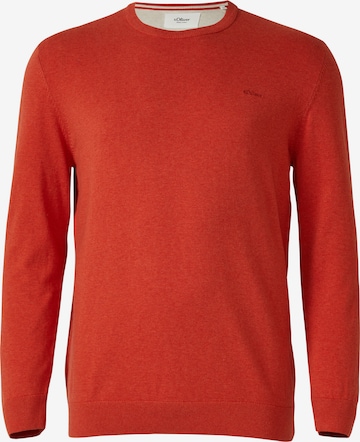 s.Oliver Trui in Rood: voorkant