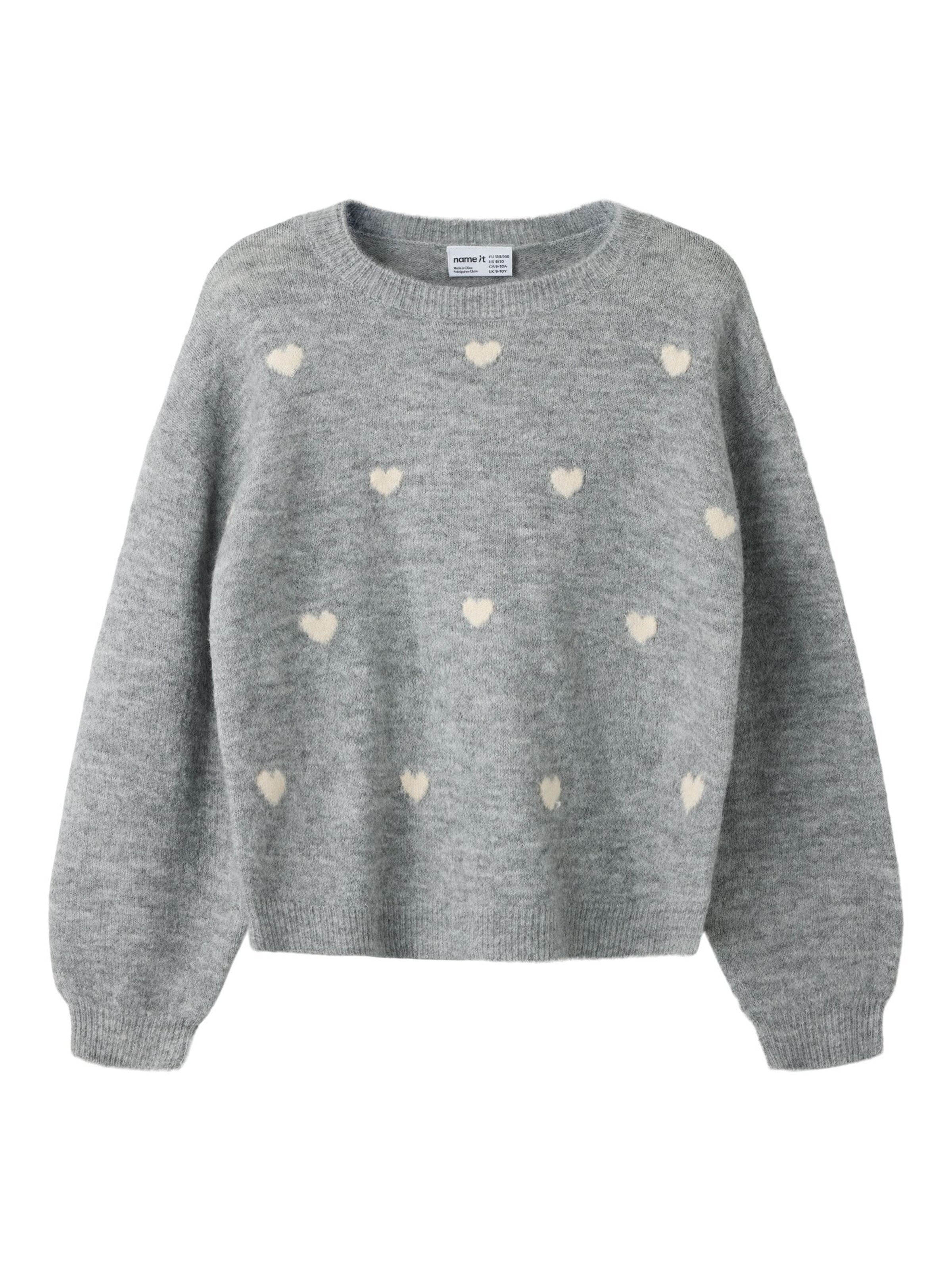 NAME IT - Jersey en gris: frente