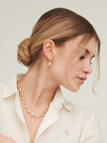 Collana 'Louise' di U.S. POLO ASSN. in oro: frontale