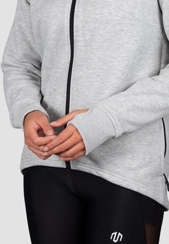 MOROTAI Sports sweat jacket 'Naka' in Grey