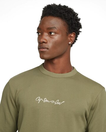G-STAR Sweatshirt 'G-script Logo' in Groen