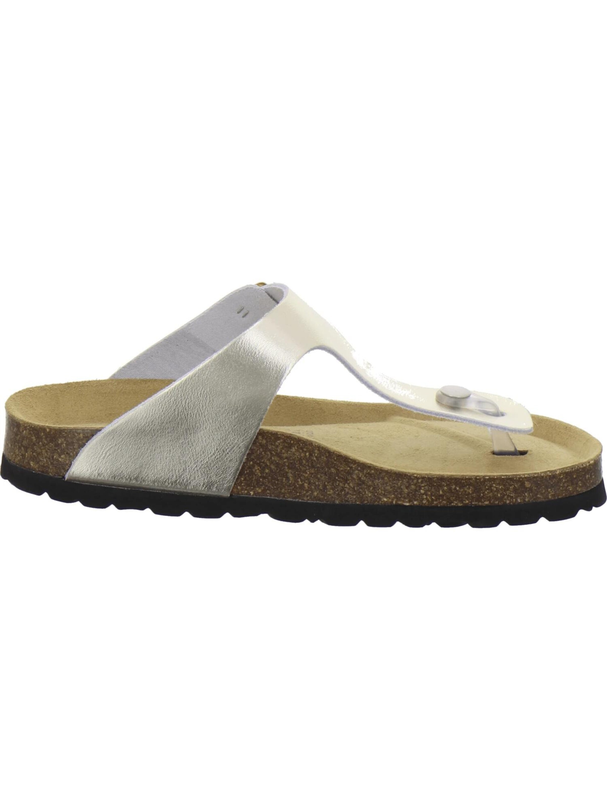 Sandales 'Zehensteg Sandalen Damen gold' AFS-Schuhe en or