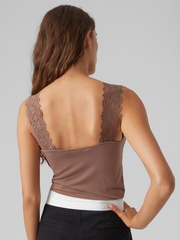 VERO MODA Top 'ROSA' in Brown