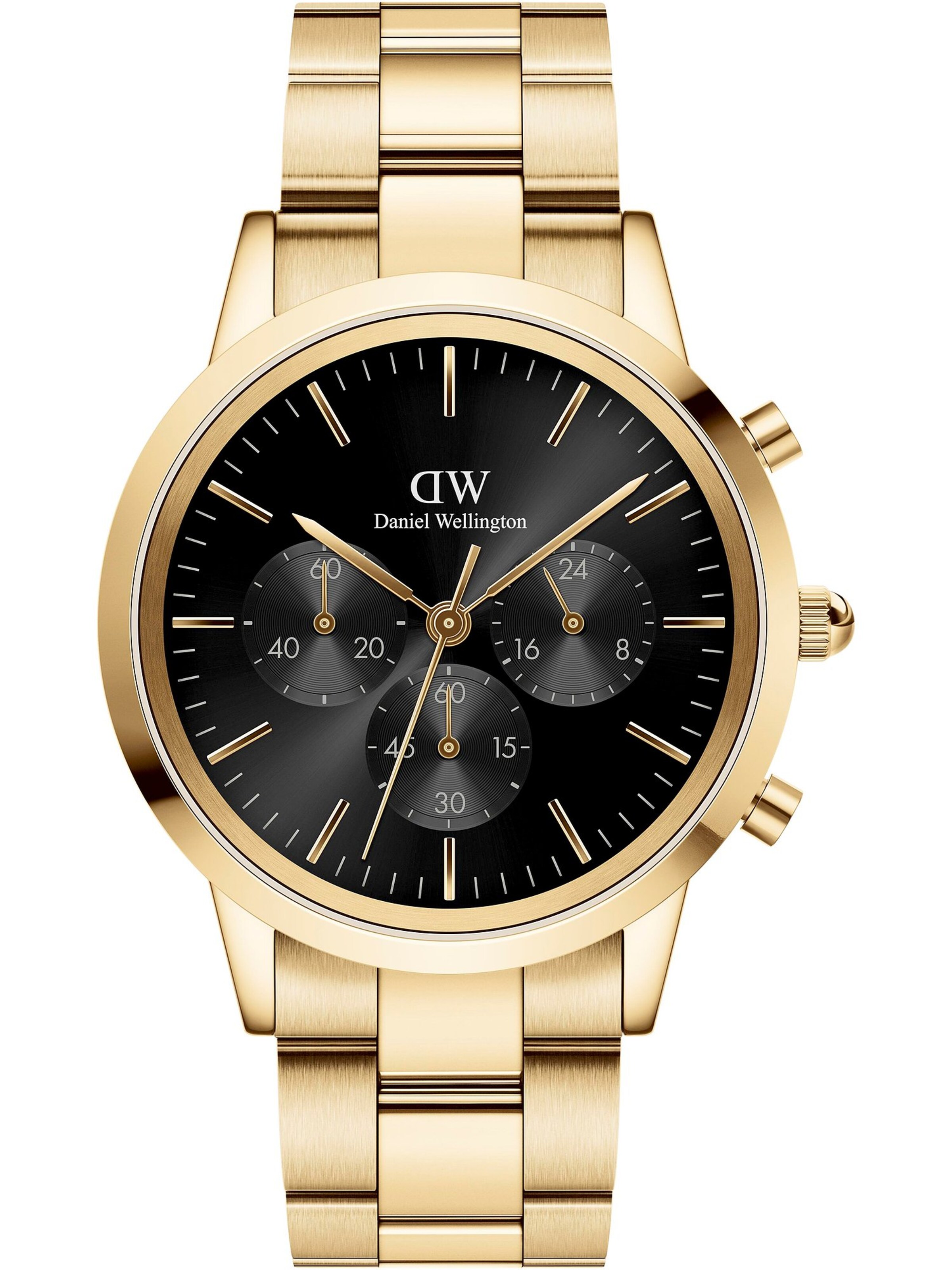 Daniel Wellington Analoog horloge in Goud: voorkant