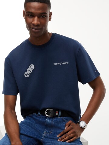 Tommy Jeans T-shirt i blå