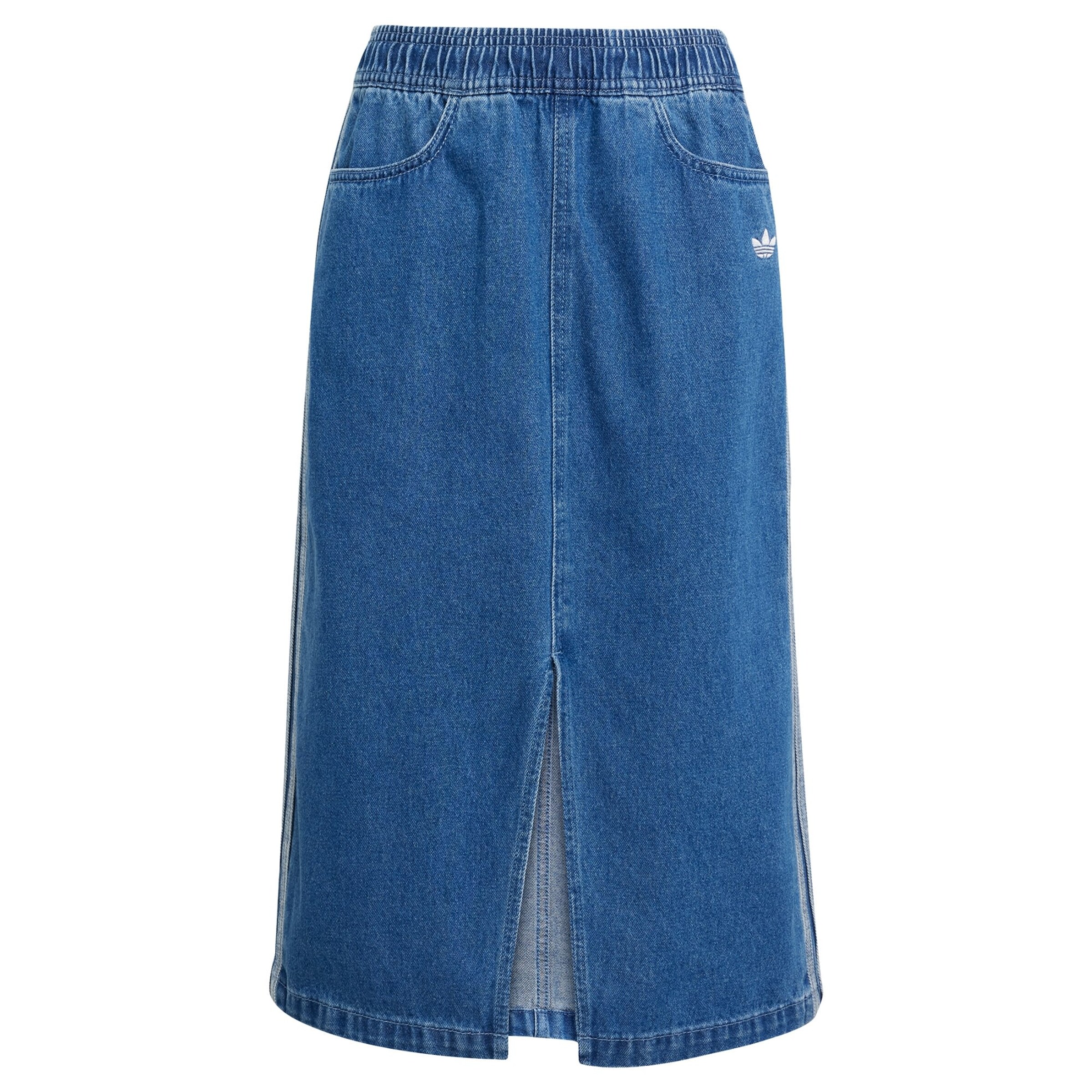 ADIDAS ORIGINALS - Falda 'Denim' en azul: frente