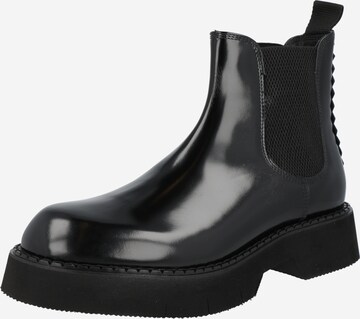 The Antipode Chelsea boots 'SCOTT' in Zwart: voorkant