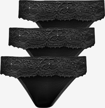 Nina von C. Slip 'Millefleurs' in Schwarz: Vorderseite