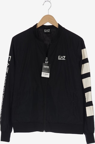 EA7 Emporio Armani Jacket & Coat in XL in Black: front