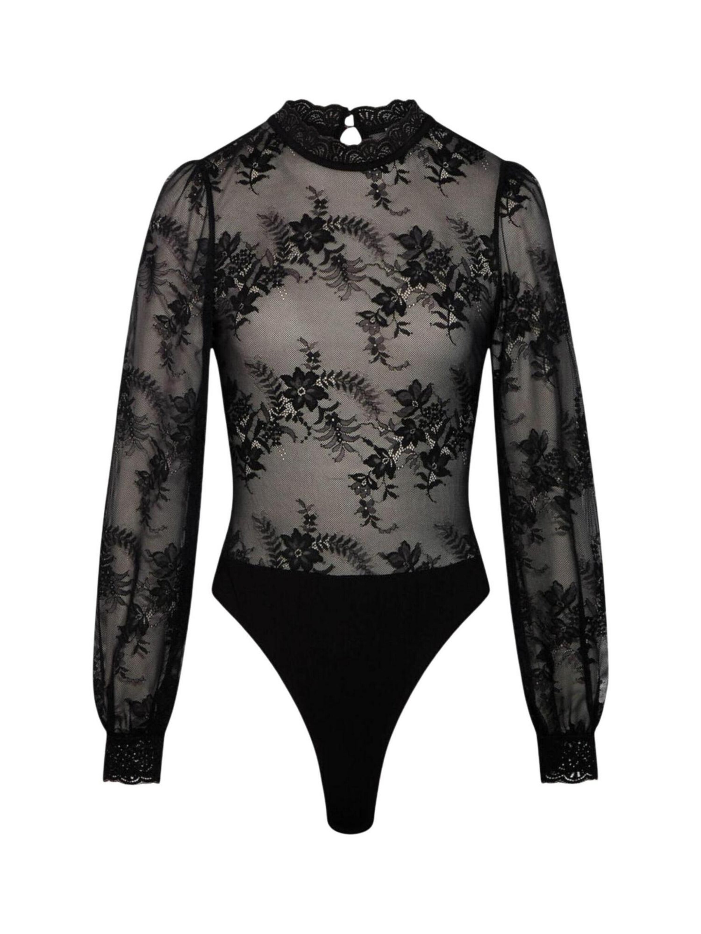 Morgan De Toi - Body camiseta 'TMACHA' en negro: frente