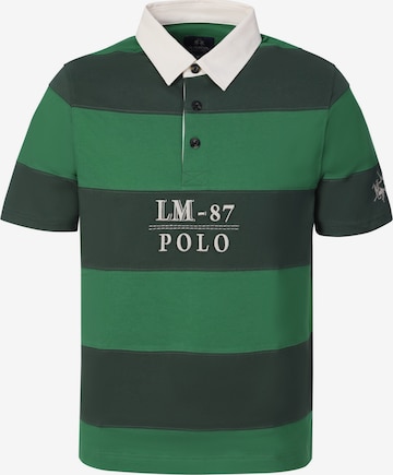 La Martina - Camiseta en verde: frente