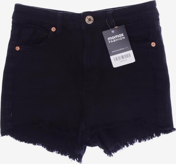 Bershka Shorts in S in Black: front