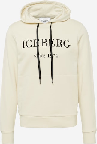 ICEBERG Sweatshirt in Beige: front