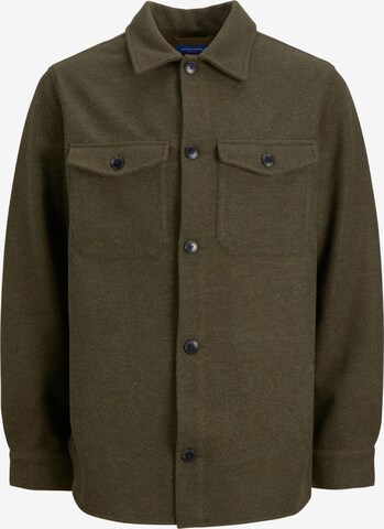 Veste mi-saison 'OLLIE' JACK & JONES en vert : devant