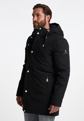 DreiMaster Maritim Performance Jacket in Black: front