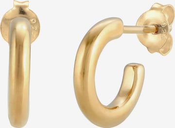 Boucles d'oreilles ELLI en or : devant