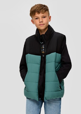 s.Oliver Bodywarmer in Groen: voorkant