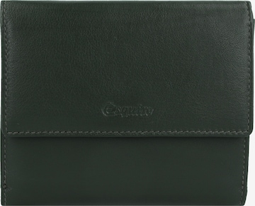 Esquire Wallet 'Viktoria' in Green: front