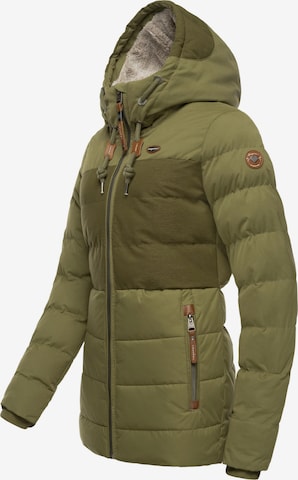 Giacca invernale 'Quantic' di Ragwear in verde