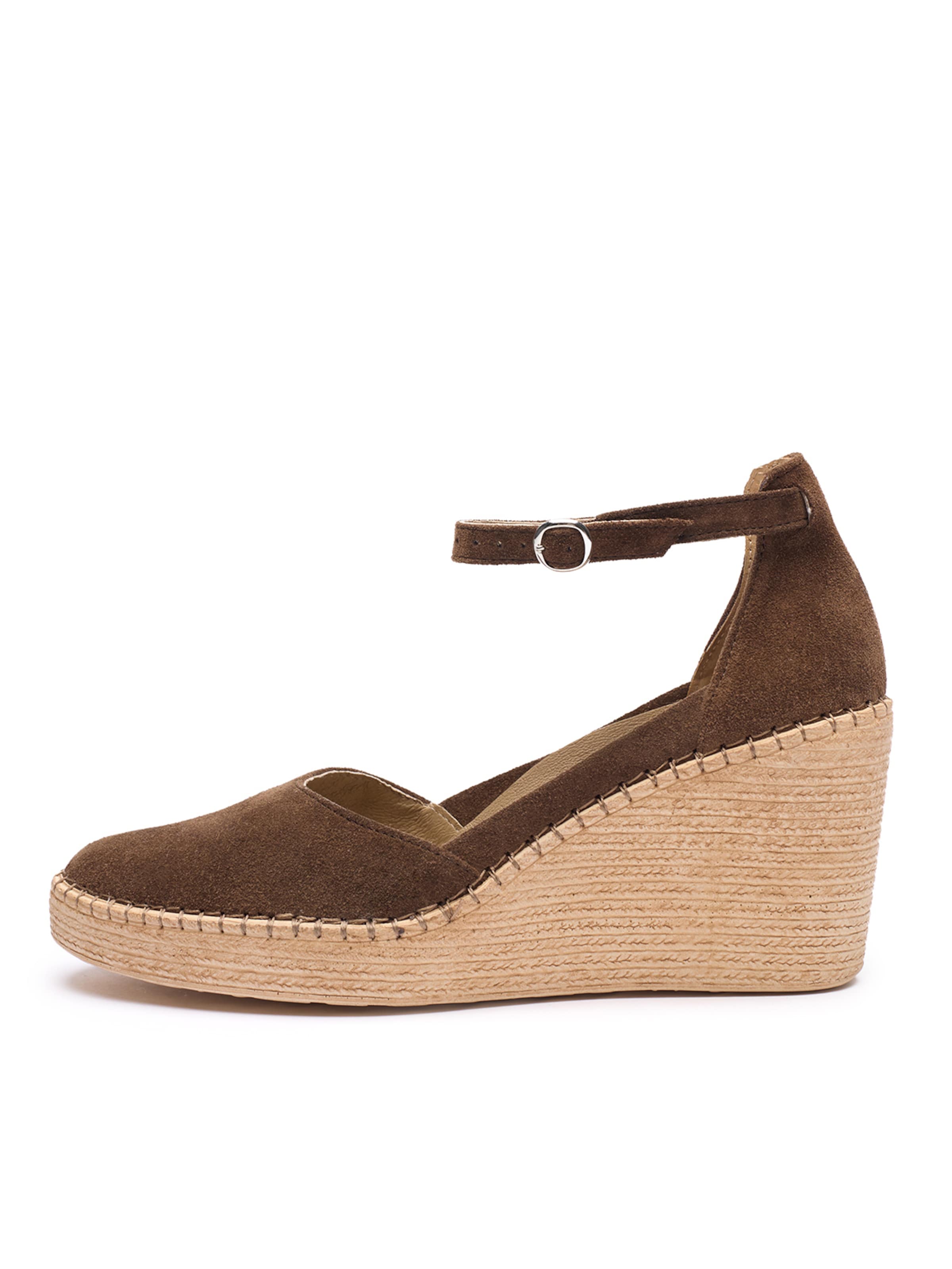 RYLKO Espadryle w kolorze brązowy: przód