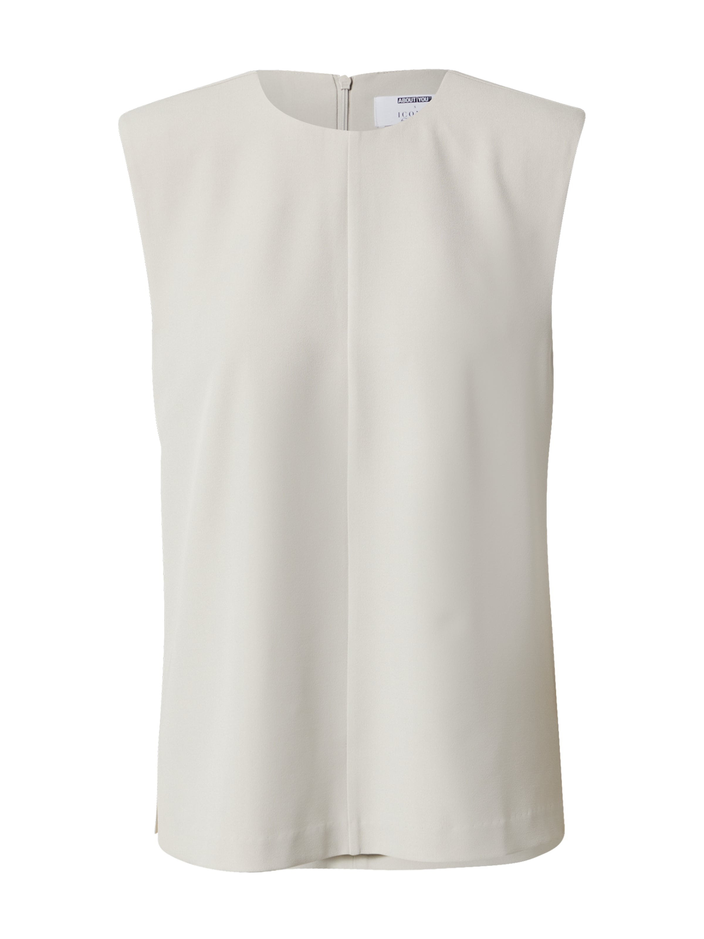 ABOUT YOU x Iconic by Tatiana Kucharova - Top 'Stella' en beige: frente