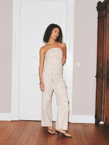 MAKARIĆ Loosefit Jeans 'DENIM BOWS' i beige
