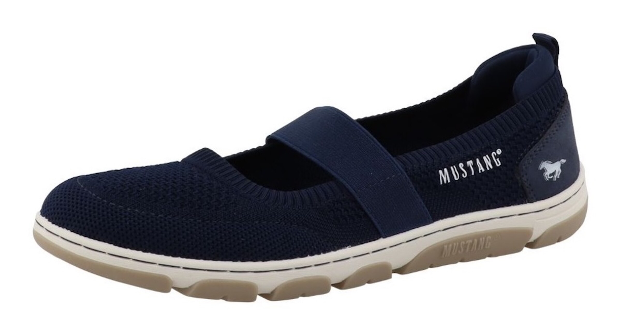 MUSTANG Ballet Flats in Navy, Item view