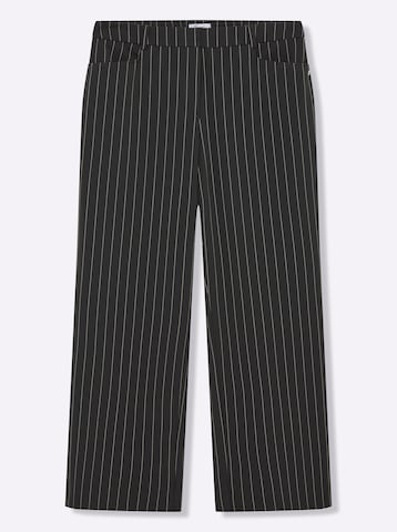 SHEEGO Ohlapna forma Hlače | siva barva