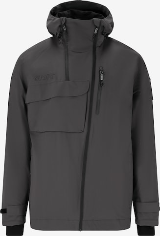 SLOPE Athletic Jacket 'Zuko' in Grey: front
