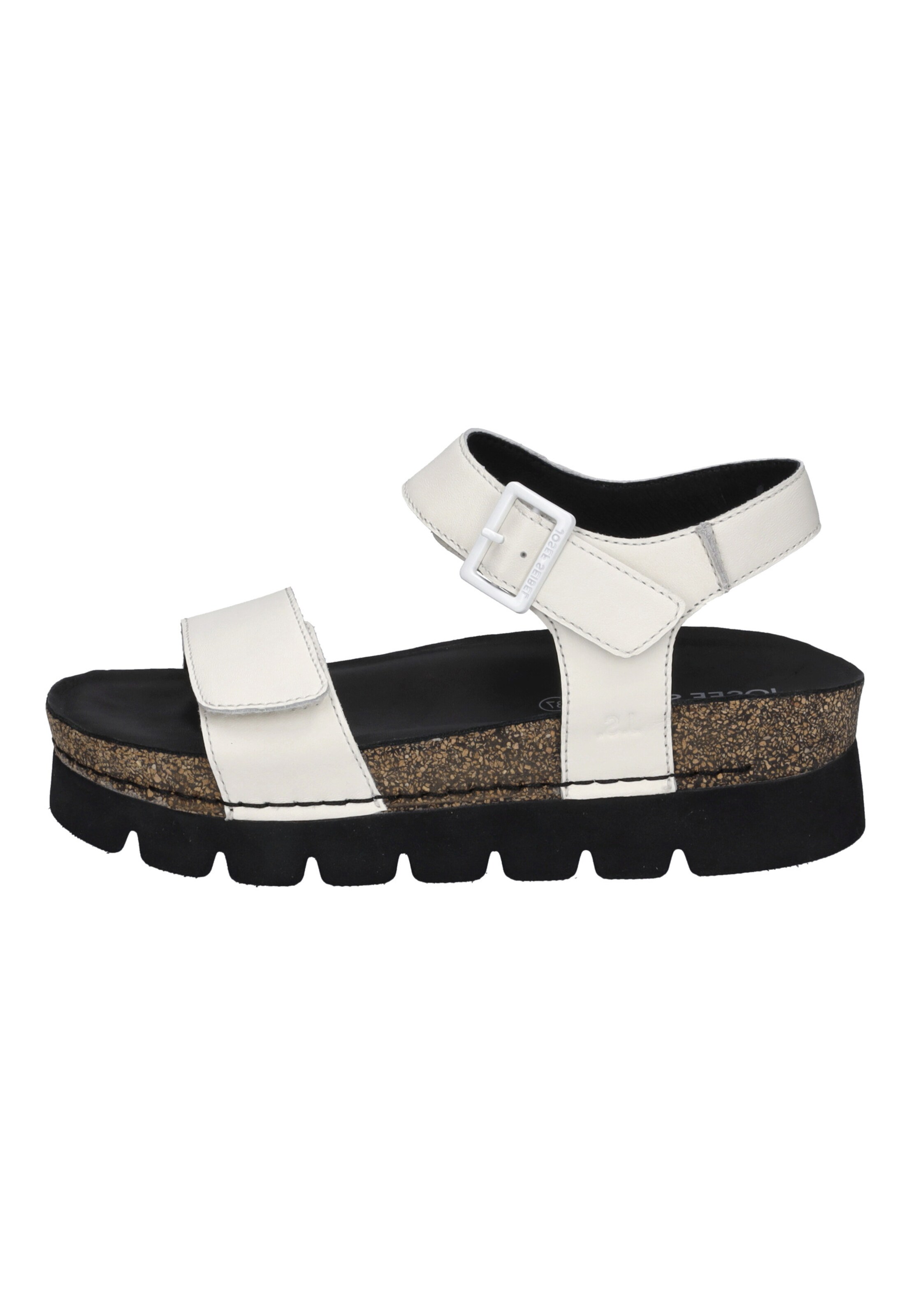 JOSEF SEIBEL Strap Sandals 'Alice 03' in White: front