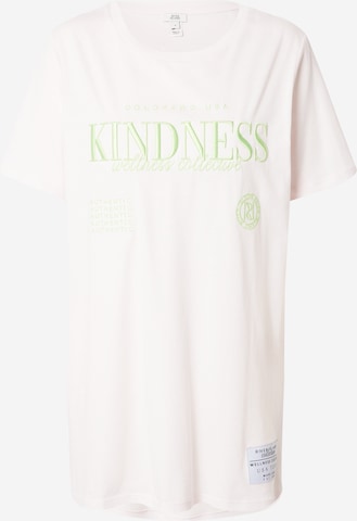 River Island Μπλουζάκι 'KINDNESS' σε ροζ: μπροστά