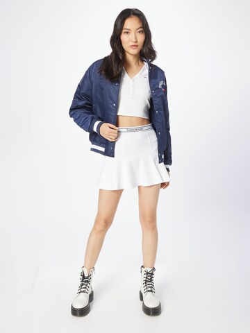 Tommy Jeans - Falda en blanco