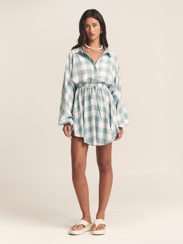 St MRLO Shirt dress 'Shauna' in Grey: front