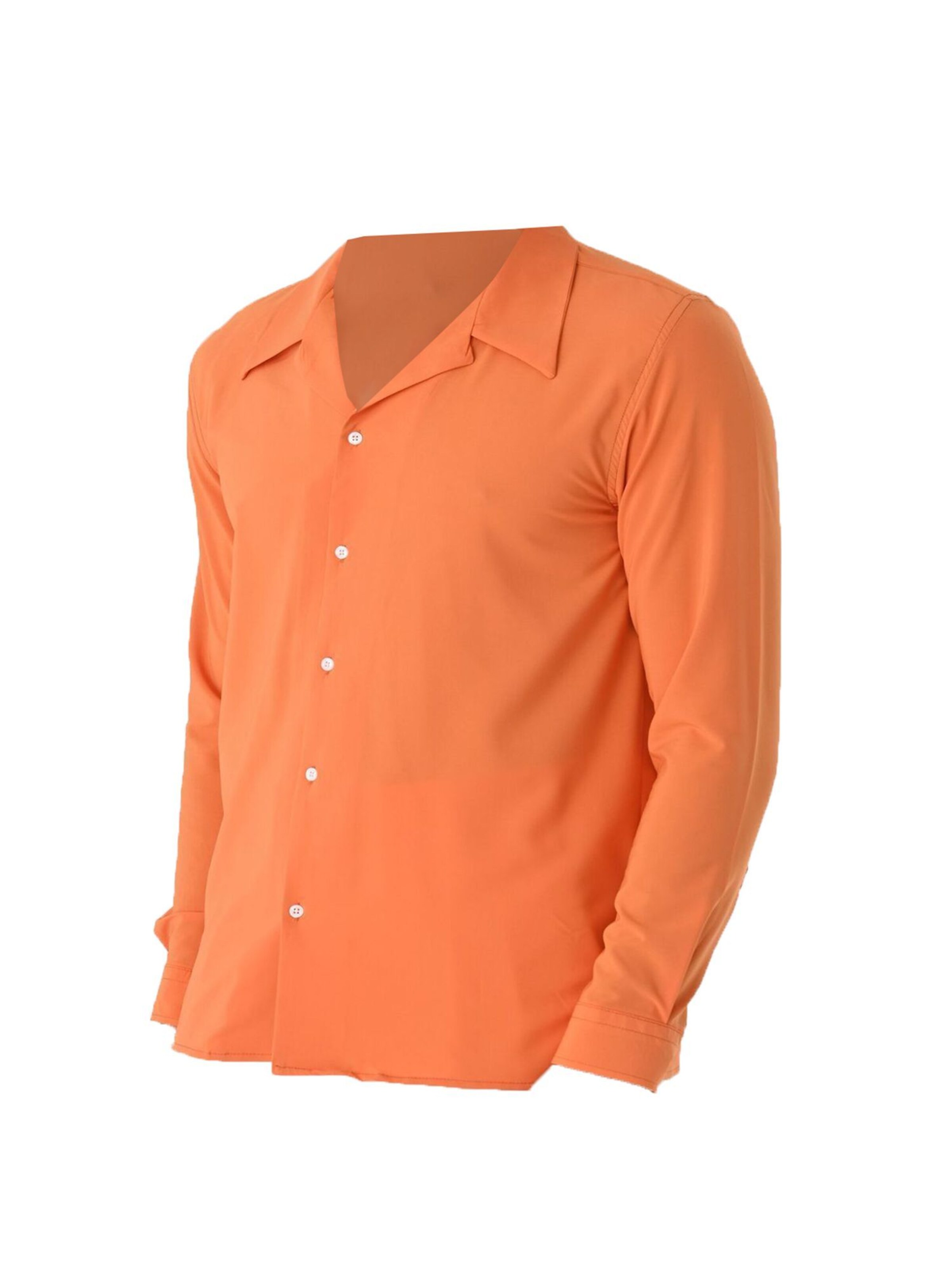 Antioch Button Up Shirt in Orange, Item view
