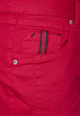CECIL Regular Trousers in Red