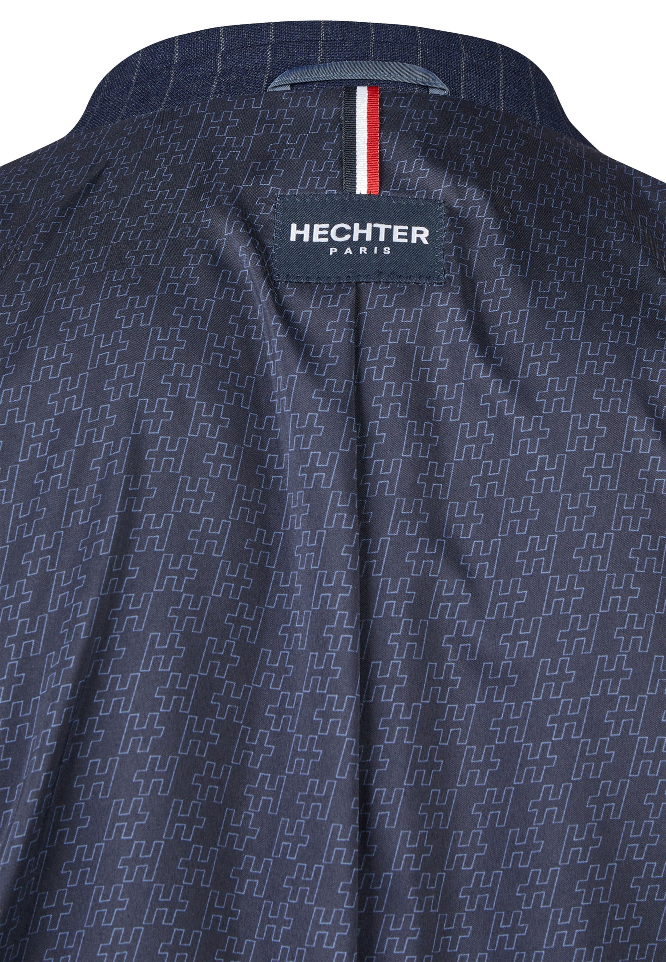 HECHTER PARIS Regular fit Business-colbert 'Modern Fit' in Blauw