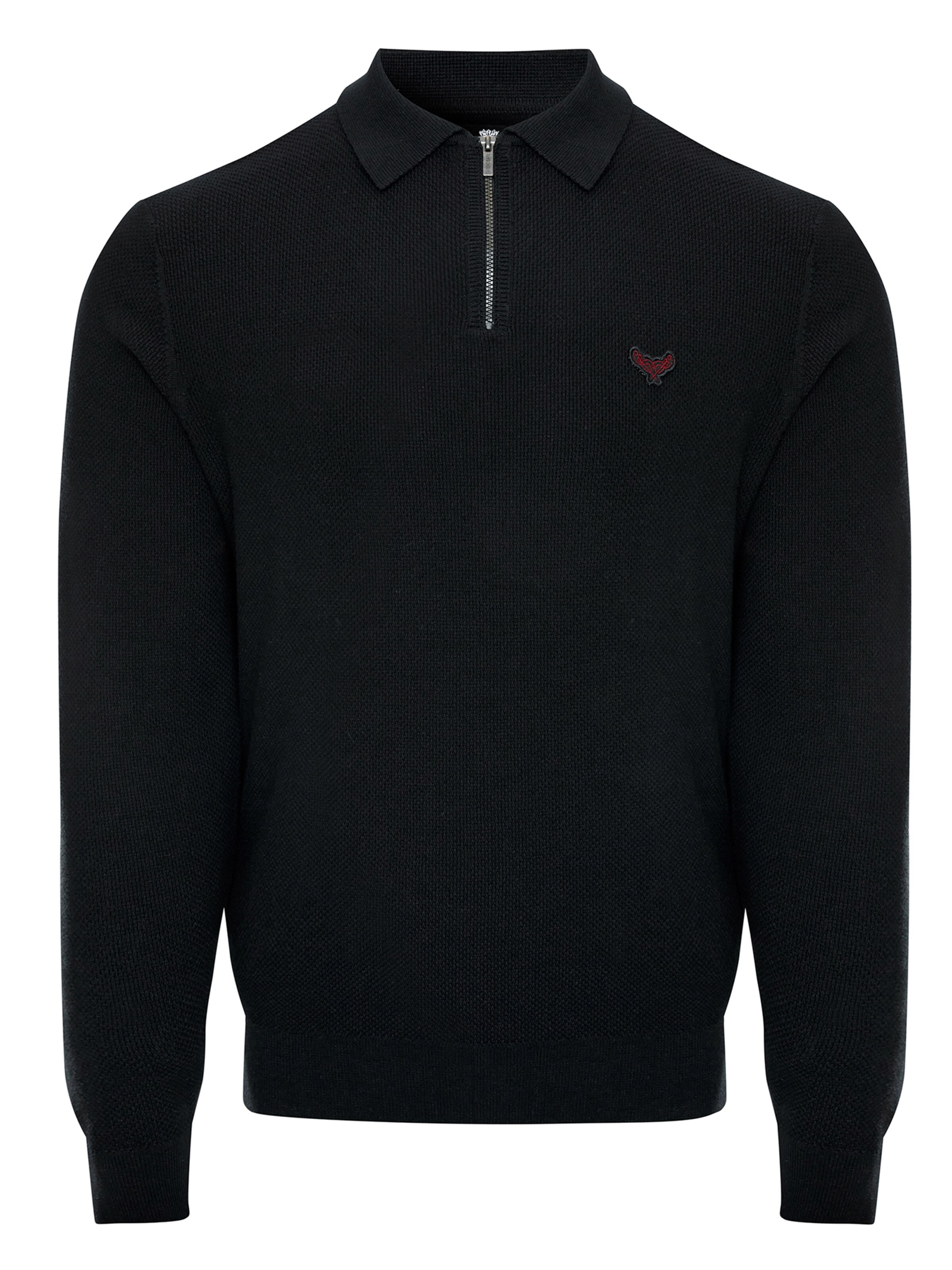 Threadbare Sweater 'Bintcliff' in Black: front