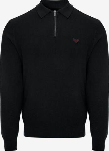 Threadbare Pullover 'Bintcliff' in Schwarz: Vorderseite