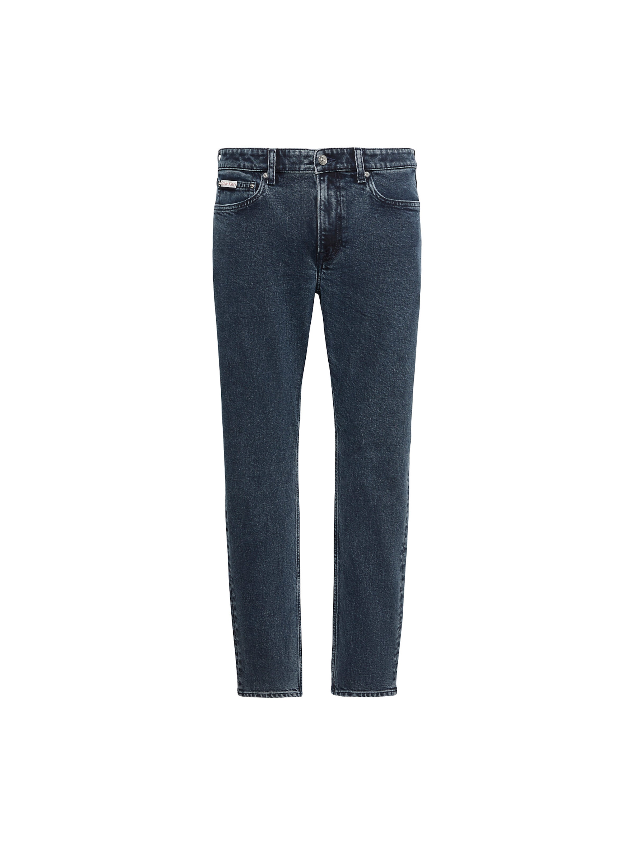 Calvin Klein Jeans Tapered Jeans in Blau: Vorderseite