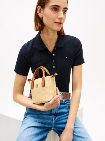 Borsa a mano di TOMMY HILFIGER in beige